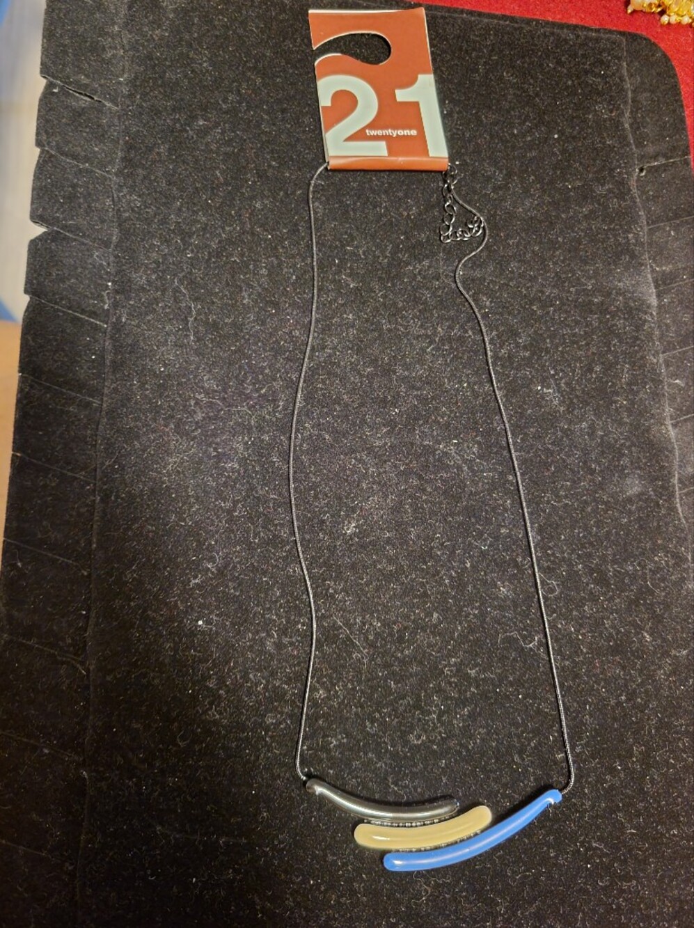 Necklace or Jewelry-like item on display